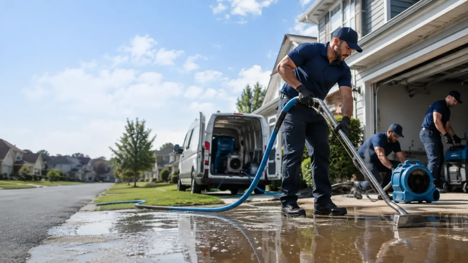 Flood Damage Restoration in Beach, ND